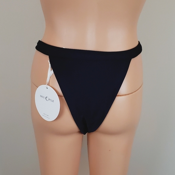 Miss Circle Black Bikini Bottom - Picture 4 of 7